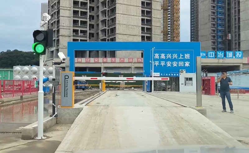 中交四航（háng）廣州石井項（xiàng）目無人值守過磅係統